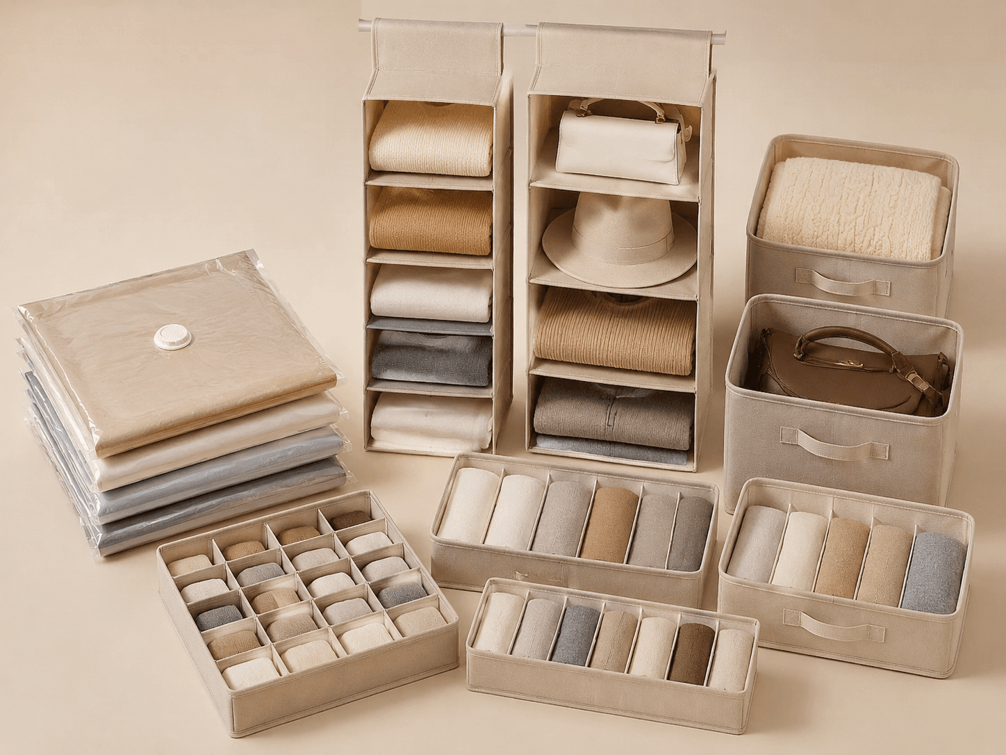 Closet Overhaul Kit flat lay