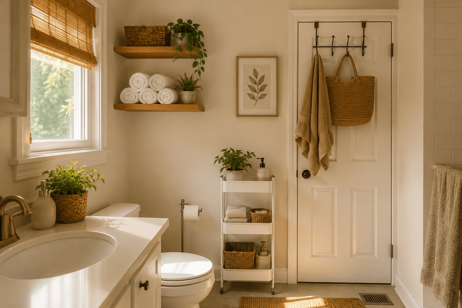 Bathroom Refresh Kit flat lay